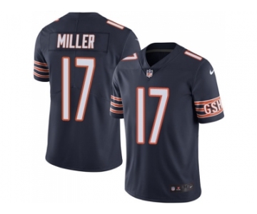 Nike Chicago Bears #17 Anthony Miller Navy Blue Team Color Men Stitched NFL Vapor Untouchable Limited Jersey