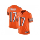 Nike Chicago Bears #17 Anthony Miller Orange Men Stitched NFL Limited Rush Jersey