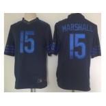 nike nfl jerseys chicago bears #15 brandon marshall blue[drenched limited]