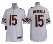 nike nfl jerseys chicago bears #15 brandon marshall white[nike limited]