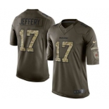 nike nfl jerseys chicago bears #17 jeffery army green[nike Limited Salute To Service]