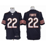 nike nfl jerseys chicago bears #22 matt forte blue[nike limited]