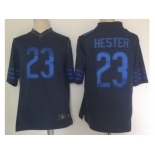 nike nfl jerseys chicago bears #23 devin hester blue[drenched limited]