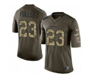 nike nfl jerseys chicago bears #23 fuller army green[nike Limited Salute To Service][fuller]