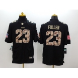 nike nfl jerseys chicago bears #23 fuller black[salute to service limited]