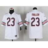 nike nfl jerseys chicago bears #23 fuller white[nike limited][fuller]