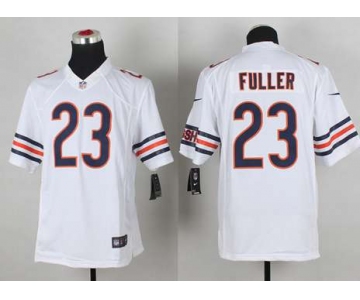 nike nfl jerseys chicago bears #23 fuller white[nike limited][fuller]