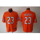 nike nfl jerseys chicago bears #23 hester orange[nike limited]