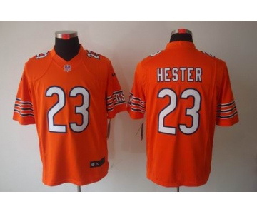 nike nfl jerseys chicago bears #23 hester orange[nike limited]