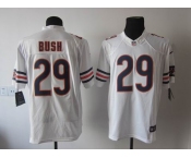 nike nfl jerseys chicago bears #29 bush white[nike limited]