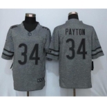 nike nfl jerseys chicago bears #34 payton gray[nike Limited]