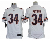 nike nfl jerseys chicago bears #34 payton white[nike limited]