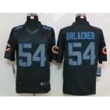 nike nfl jerseys chicago bears #54 urlacher black[nike limited]