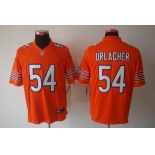 nike nfl jerseys chicago bears #54 urlacher orange[nike limited]