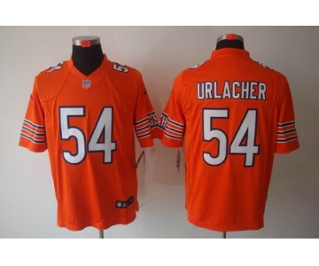 nike nfl jerseys chicago bears #54 urlacher orange[nike limited]