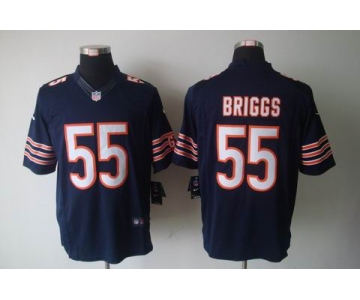 nike nfl jerseys chicago bears #55 lance briggs blue[nike limited]