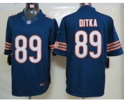 nike nfl jerseys chicago bears #89 mike ditka blue[nike limited]