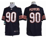 nike nfl jerseys chicago bears #90 julius peppers blue [nike limited]