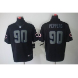 nike nfl jerseys chicago bears #90 peppers black[nike limited]