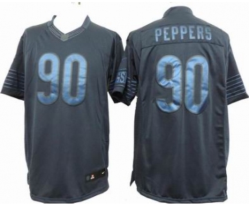 nike nfl jerseys chicago bears #90 peppers blue[drenched limited]