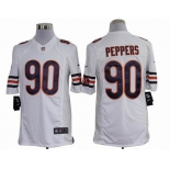 nike nfl jerseys chicago bears #90 peppers white[nike limited]