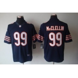 nike nfl jerseys chicago bears #99 mcclellin blue[nike limited]