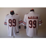 nike nfl jerseys chicago bears #99 mcclellin white[nike limited]