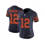 Women Nike Chicago Bears #12 Allen Robinson II Navy Blue Alternate Stitched NFL Vapor Untouchable Limited Jersey