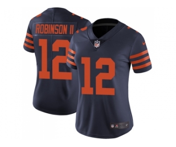 Women Nike Chicago Bears #12 Allen Robinson II Navy Blue Alternate Stitched NFL Vapor Untouchable Limited Jersey