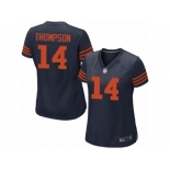 Women Nike Chicago Bears #14 Deonte Thompson Game Navy Blue Alternate NFL Jersey