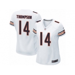 Women Nike Chicago Bears #14 Deonte Thompson Game White NFL Jersey