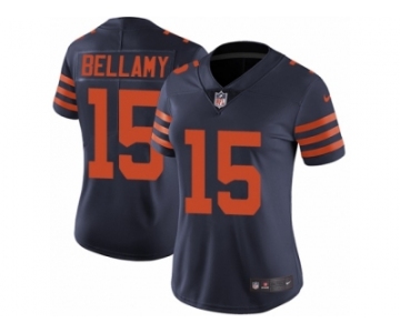 Women Nike Chicago Bears #15 Josh Bellamy Navy Blue Alternate Vapor Untouchable Limited Player NFL Jersey