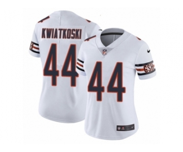 Women Nike Chicago Bears #44 Nick Kwiatkoski White Vapor Untouchable Limited Player NFL Jersey