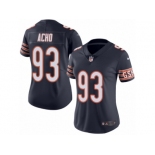 Women Nike Chicago Bears #93 Sam Acho Navy Blue Team Color Vapor Untouchable Elite Player NFL Jersey