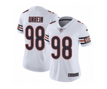 Women Nike Chicago Bears #98 Mitch Unrein White Vapor Untouchable Limited Player NFL Jersey