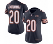 Women's Chicago Bears #20 Prince Amukamara Navy Blue Team Color 100th Season Limited Football Jersey