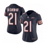 Women's Chicago Bears #21 Ha Clinton-Dix Navy Blue Team Color 100th Season Limited Football Jersey