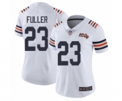 Women's Chicago Bears #23 Kyle Fuller White 100th Season Limited Football Jersey