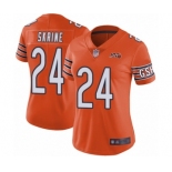 Women's Chicago Bears #24 Buster Skrine Orange Alternate 100th Season Limited Football Jersey