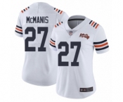 Women's Chicago Bears #27 Sherrick McManis White 100th Season Limited Football Jersey