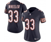 Women's Chicago Bears #33 Ian Wheeler Navy 2024 Vapor Football Stitched Jersey