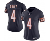 Women's Chicago Bears #4 D’Andre Swift Navy 2024 Vapor Football Stitched Jersey