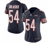 Women's Chicago Bears #54 Brian Urlacher Navy Blue Team Color 100th Season Limited Football Jersey