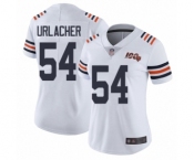 Women's Chicago Bears #54 Brian Urlacher White 100th Season Limited Football Jersey