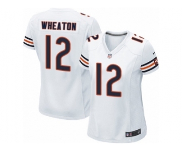 Women's Nike Chicago Bears #12 Markus Wheaton Game White NFL Jersey