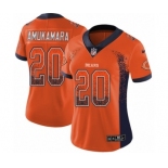 Women's Nike Chicago Bears #20 Prince Amukamara Limited Orange Rush Drift Fashion NFL Jersey