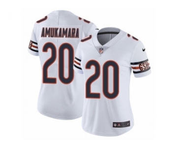 Women's Nike Chicago Bears #20 Prince Amukamara Vapor Untouchable Limited White NFL Jersey