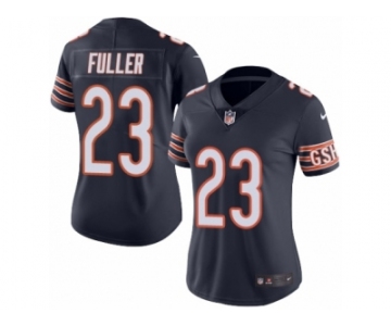 Women's Nike Chicago Bears #23 Kyle Fuller Limited Navy Blue Rush NFL Jersey