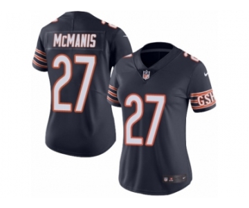 Women's Nike Chicago Bears #27 Sherrick McManis Limited Navy Blue Rush NFL Jersey