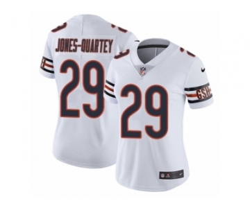 Women's Nike Chicago Bears #29 Harold Jones-Quartey Vapor Untouchable Limited White NFL Jersey